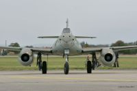 Jet-powered Messerschmitt in Pardubice’s sky